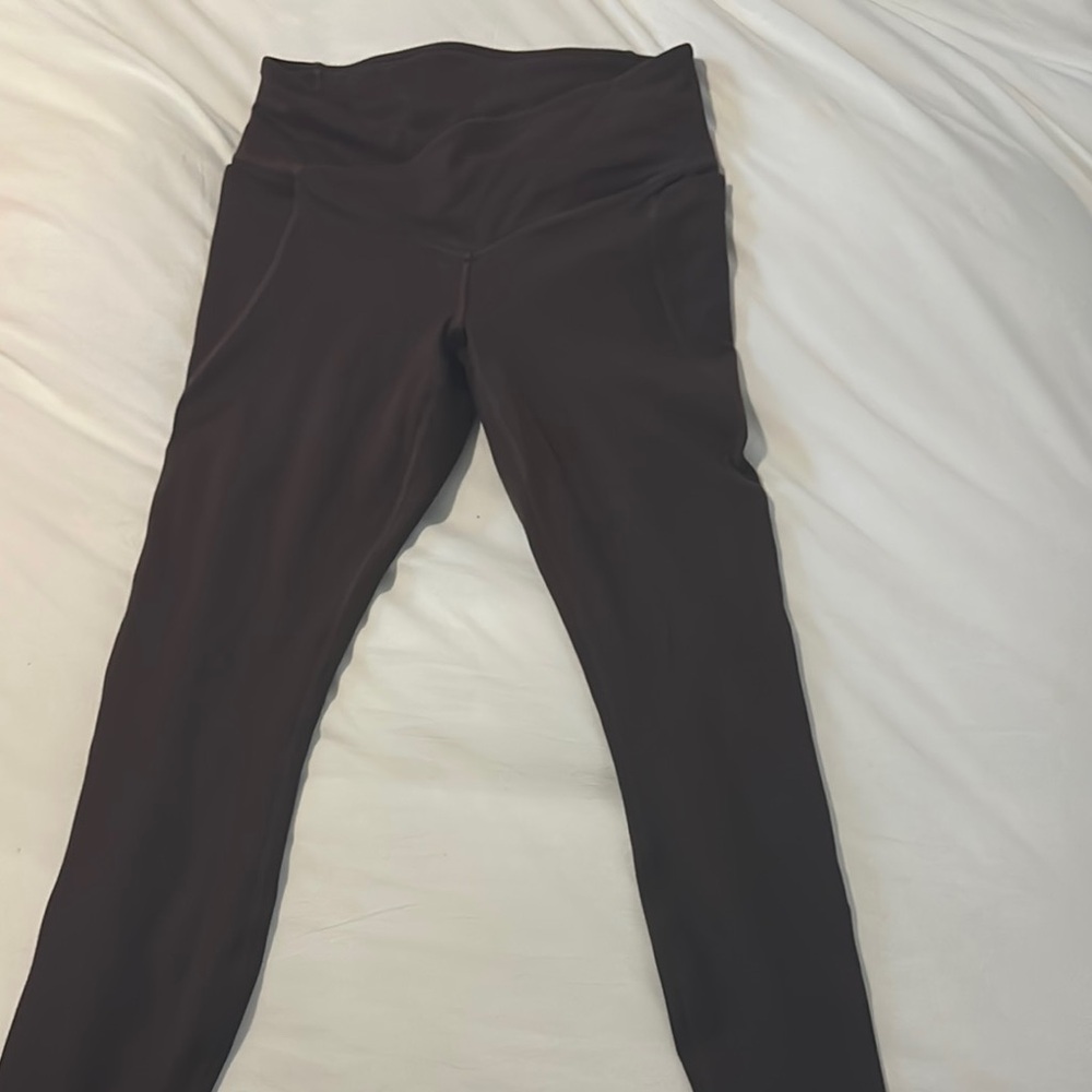 Fabletics Leggings in Brown Size 4 23” inseam